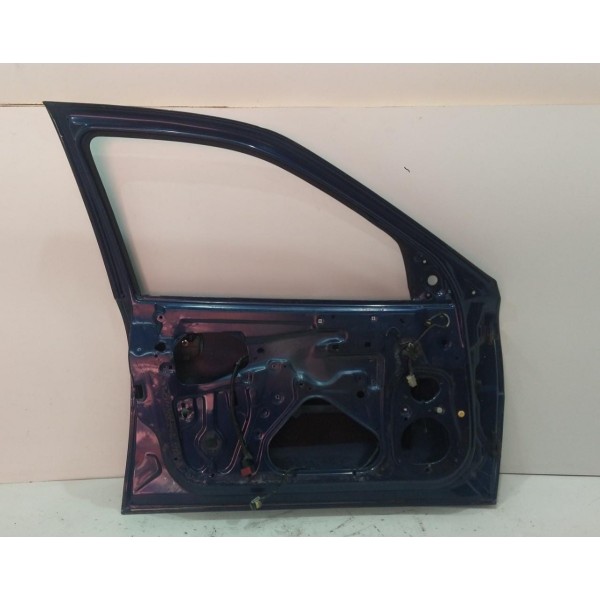 Porta Dianteira Esquerda Chevrolet Vectra Apenas Lata Dianteira Esquerdo Azul