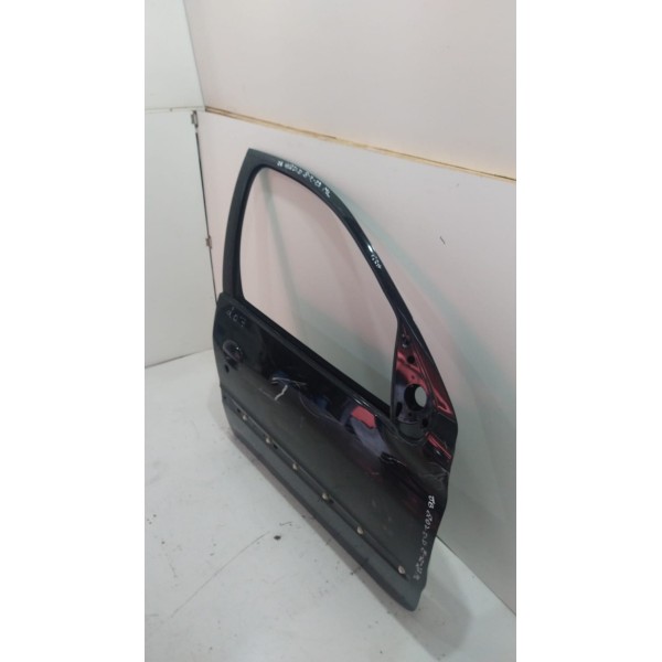 Porta Dianteira Direita Peugeot 207 Apenas Lata Dianteira Direito Preto