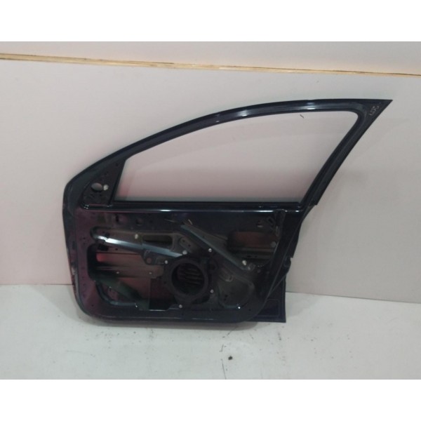 Porta Dianteira Direita Peugeot 207 Apenas Lata Dianteira Direito Preto