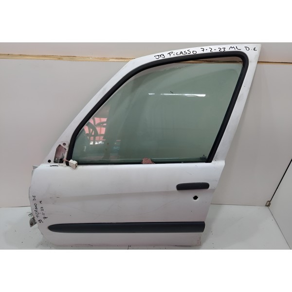 Porta Diant Esquerda Citroën Picasso Apenas Lata Branco