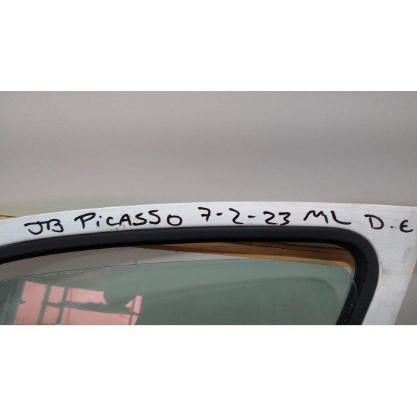 Porta Diant Esquerda Citroën Picasso Apenas Lata Branco