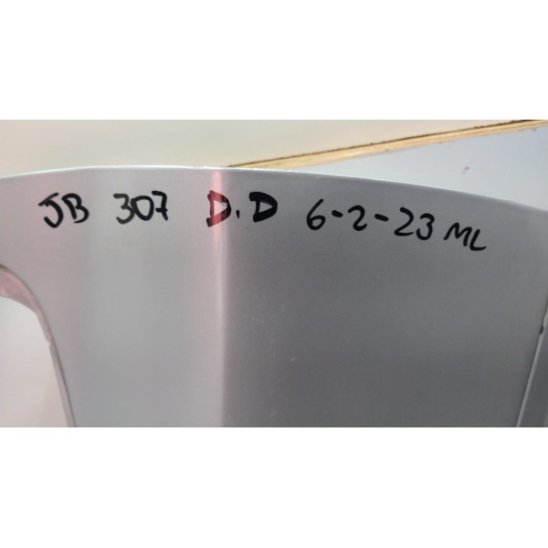 Porta Dianteira Direita Peugeot 307 Apenas Lata Dianteira Direito Prateado