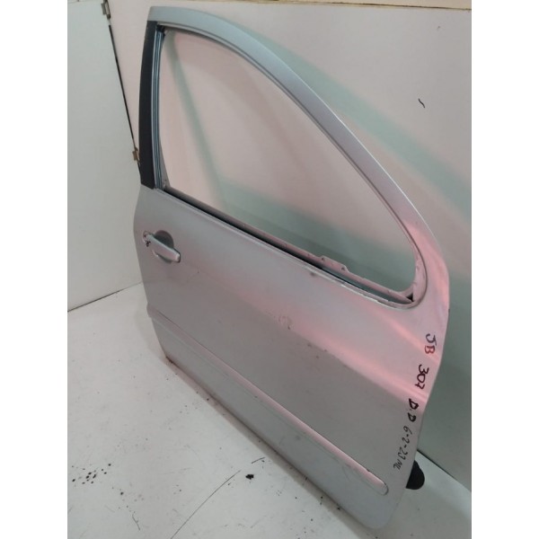 Porta Dianteira Direita Peugeot 307 Apenas Lata Dianteira Direito Prateado
