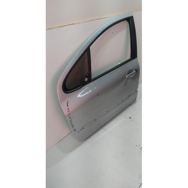 Porta Dianteira Esquerda Peugeot 307 Apenas Lata Dianteira Esquerdo Prateado