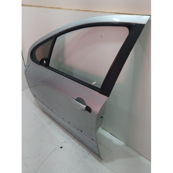 Porta Dianteira Esquerda Peugeot 307 Apenas Lata Dianteira Esquerdo Prateado