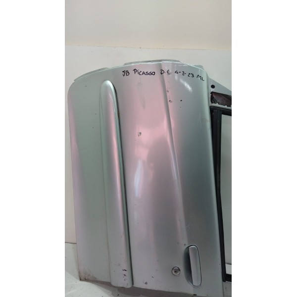Porta Dianteira Esquerda Citroën Picasso Apenas Lata. Dianteira Esquerdo Prateado