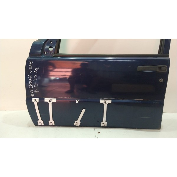 Porta Dianteira Esquerda Jeep Cherokee Limited Apenas Lata Azul