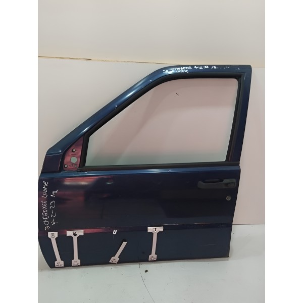 Porta Dianteira Esquerda Jeep Cherokee Limited Apenas Lata Azul