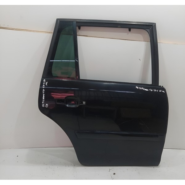 Porta Traseira Direita Citroën C4 Picasso Apenas Lata Traseira Direito Preto