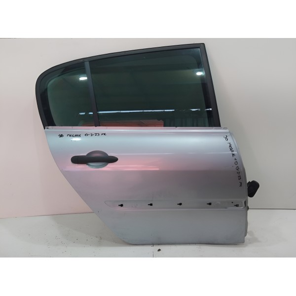 Porta Traseira Direita Renault Megane Apenas Lata Traseira Direito Prateado