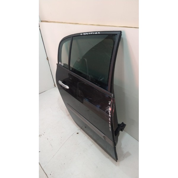Porta Traseira Direita Megane Apenas Lata Traseira Direita Preto