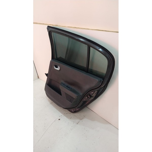 Porta Traseira Direita Megane Apenas Lata Traseira Direita Preto