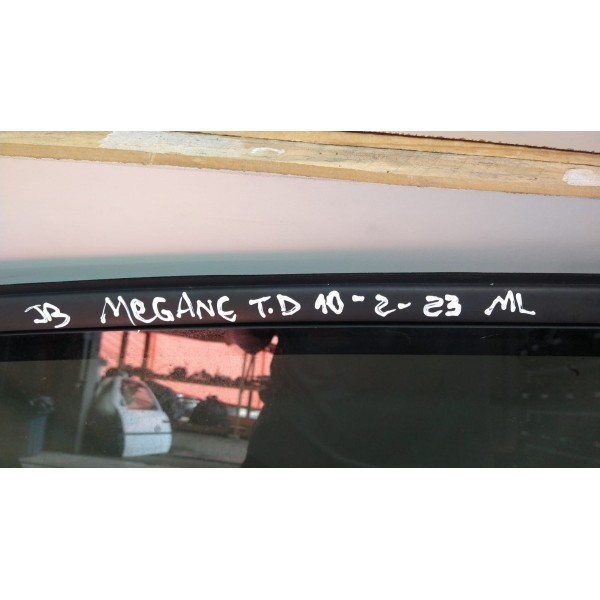 Porta Traseira Direita Megane Apenas Lata Traseira Direita Preto