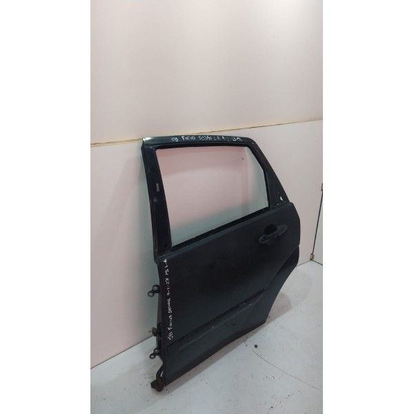 Porta Traseira Esquerda Focus Sedan Apenas Lata Traseira Esquerdo Preto