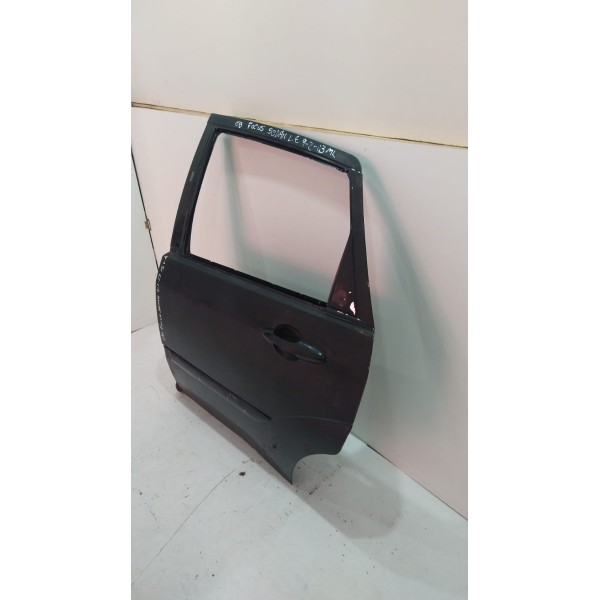Porta Traseira Esquerda Focus Sedan Apenas Lata Traseira Esquerdo Preto