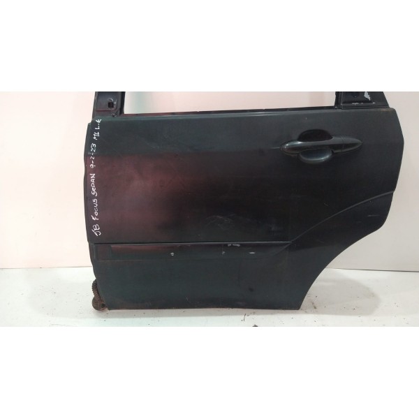 Porta Traseira Esquerda Focus Sedan Apenas Lata Traseira Esquerdo Preto