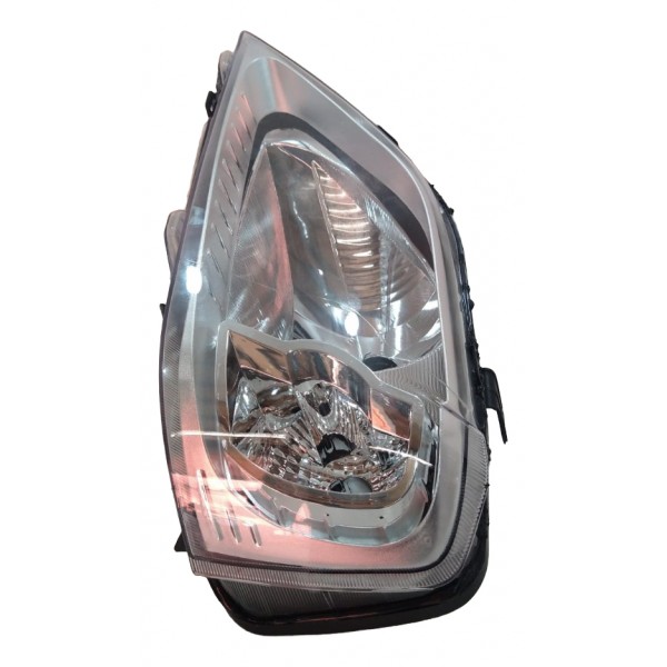 Farol Logan Lado Esquerdo 07/10 Cromado Esquerdo