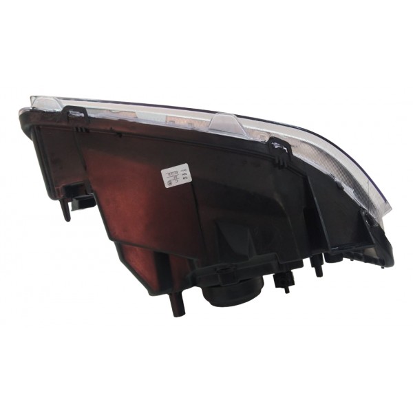 Farol Logan Lado Esquerdo 07/10 Cromado Esquerdo