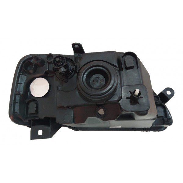 Farol Logan Lado Esquerdo 07/10 Cromado Esquerdo