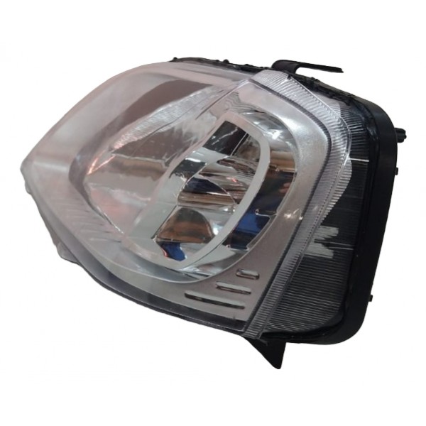 Farol Logan Lado Esquerdo 07/10 Cromado Esquerdo