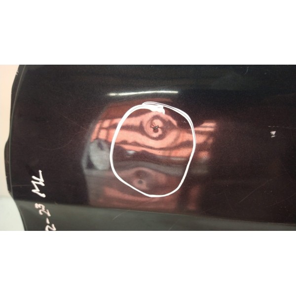 Porta Traseira Esquerda Citroën Picasso 2008 Apenas Lata Traseira Esquerdo Preto