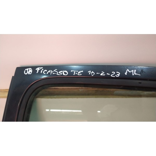 Porta Traseira Esquerda Citroën Picasso 2008 Apenas Lata Traseira Esquerdo Preto