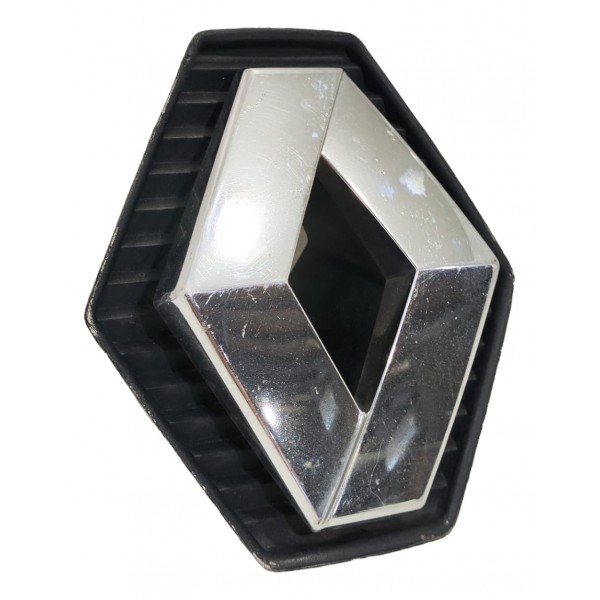 Emblema Grade Logo Renault Clio 2003 A 2014 8200070031 - Cromado