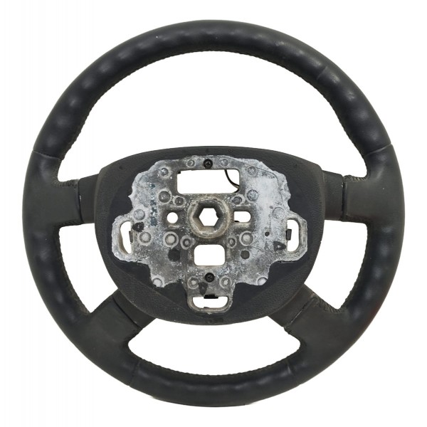 Volante Direção Focus 2009 A 2013 C/ Cromado Original Preto