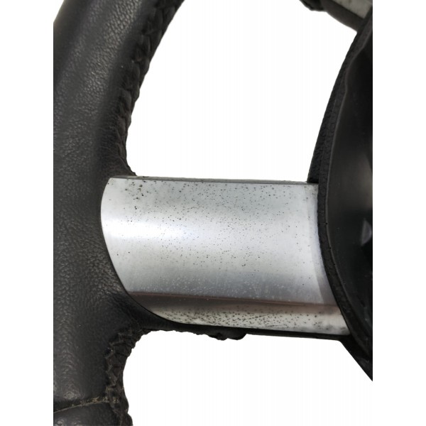 Volante Direção Focus 2009 A 2013 C/ Cromado Original Preto