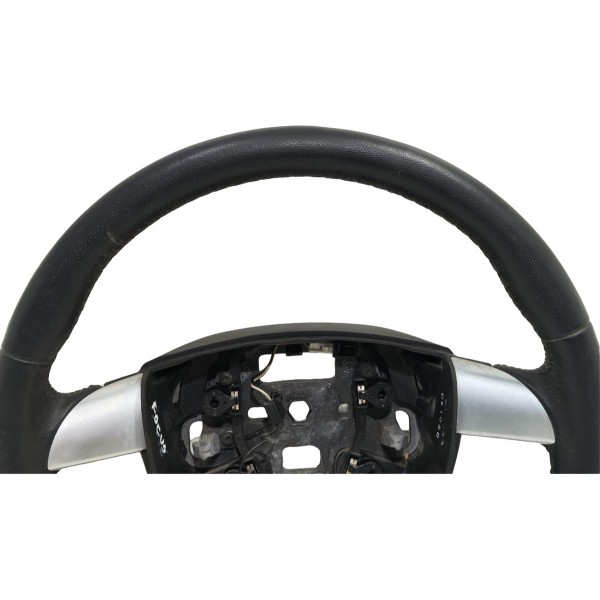 Volante Direção Focus 2009 A 2013 C/ Cromado Original Preto