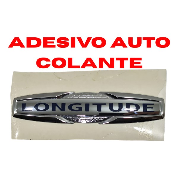 Emblema Longitude Renegade Compass 2015 A 2020 Original Cromado