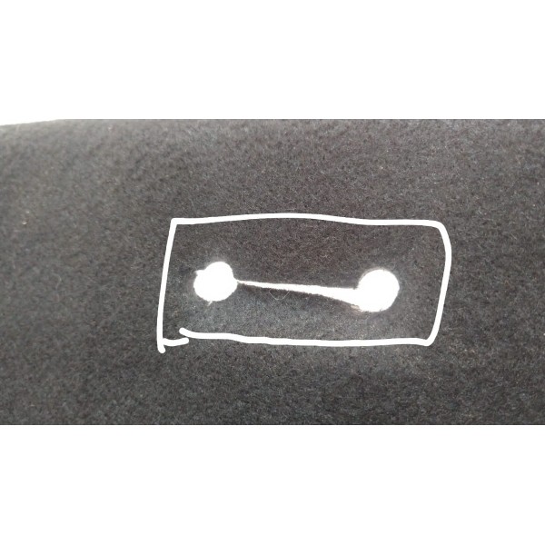 Forro Lateral Carpete Traseiro Esquerdo C3 2015