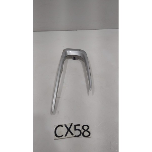 Moldura Farol Milha Esquerdo Peugeot 2008 2015/17 Original Prateado