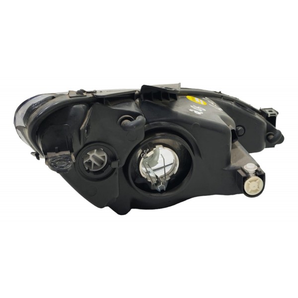 Farol Lado Esquerdo Para Peugeot 206 2005 A 2010 Lente Lisa Esquerdo/motorista