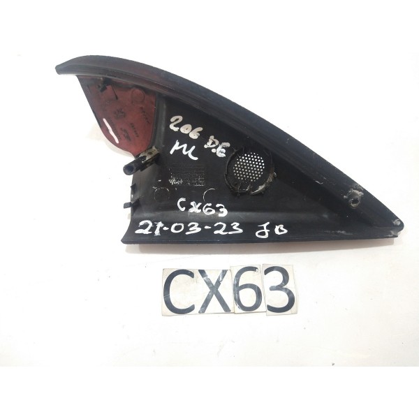 Canto Espelho Peugeot 206 Dianteiro Esquerdo 9625883677