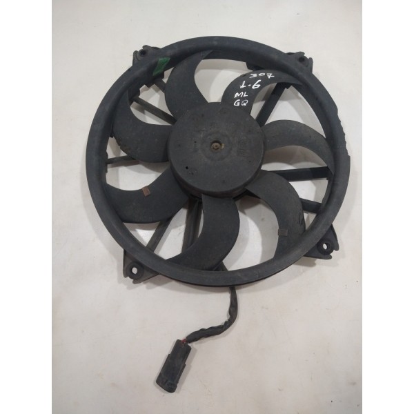 Ventoinha Radiador Com Defletor Peugeot 307 1.6 2.0