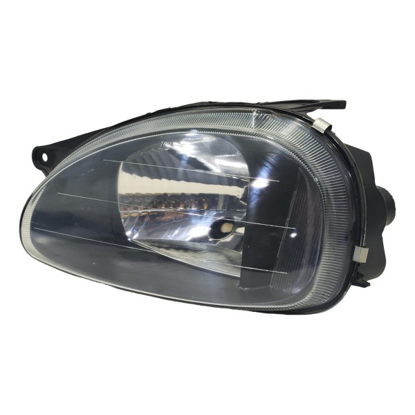 Farol Lado Esquerdo Corsa 2000 A 2009 Mascara Negra Esquerdo/motorista