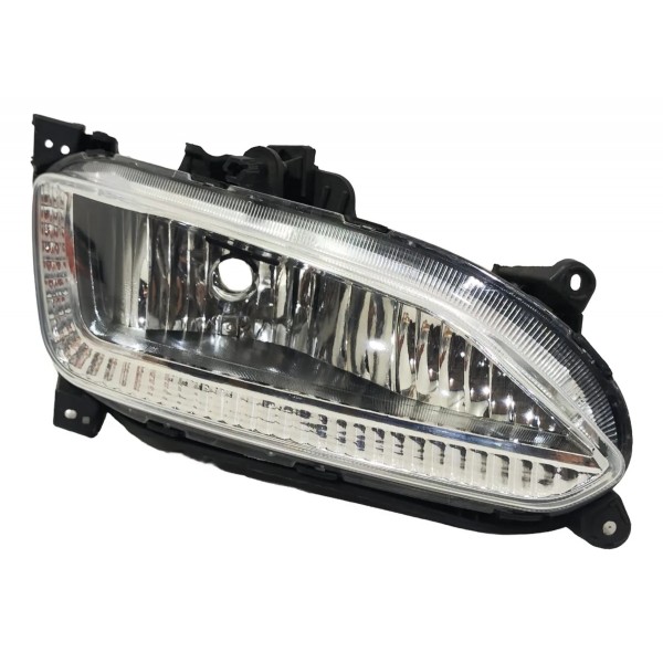 Farol Auxiliar Neblina Milha Para Santa Fe 2014 2015 2016 Branco Direito/passageiro