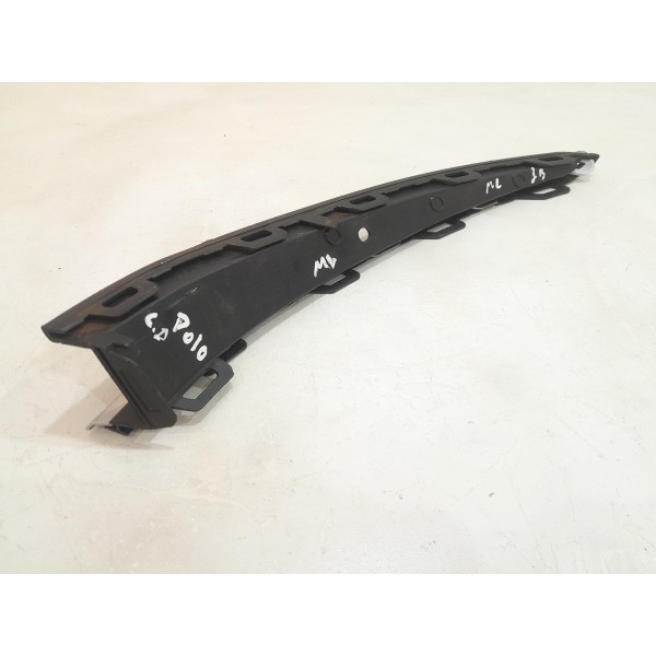 Moldura Inferior Do Parachoque Polo 2017 Dianteiro Direito  Preto