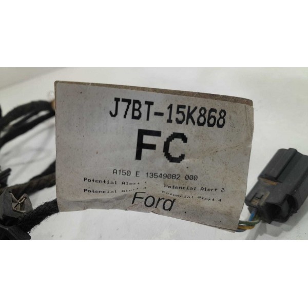 Chicote Luz De Placa Ford Ka 18/21 1.0 3cc