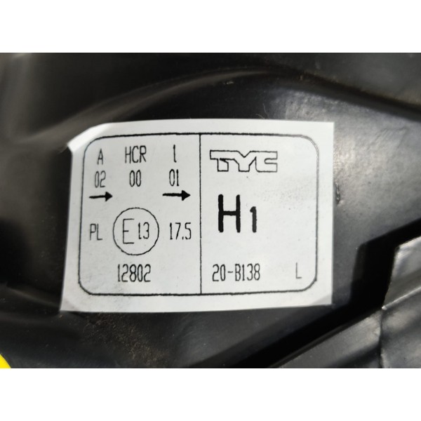 Farol Elétrico Bravo 2011 A 2016 Lado Esquerdo Cromado Esquerdo/motorista