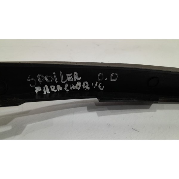 Spoiler Saia Parachoque Dianteiro Peugeot 307 2008 A 2011  Preto