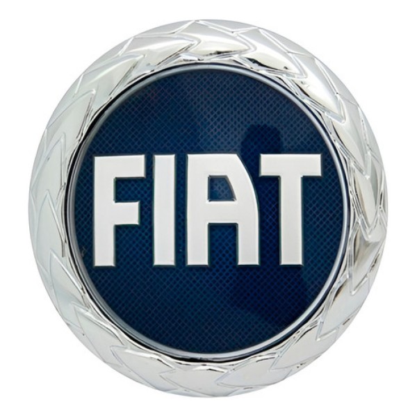 Emblema Grade Radiador Palio Fire 2001 2002 2003 Azul