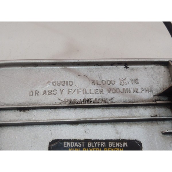 Portinhola Tanque Combustível Hyundai Azera 695103l000