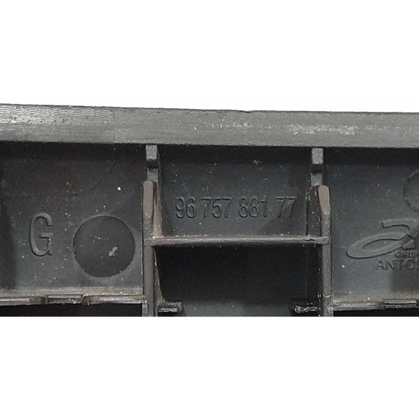 Moldura Puxador Porta Interno Citroen C3 2013 9675788177 Preto