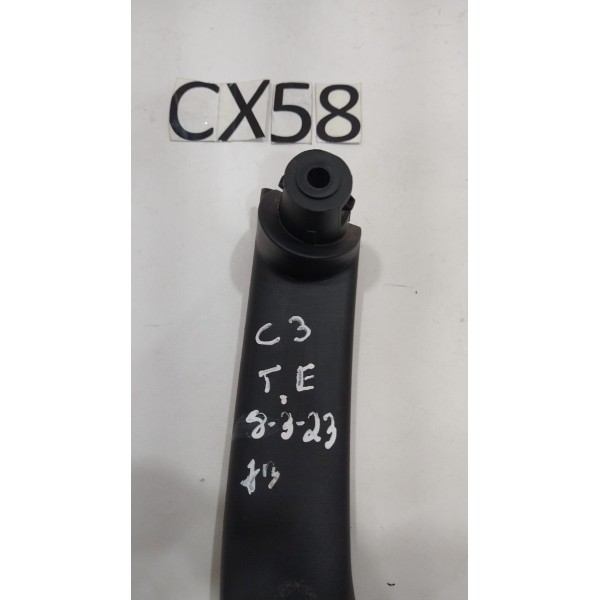 Moldura Puxador Porta Interno Citroen C3 2013 9675788177 Preto