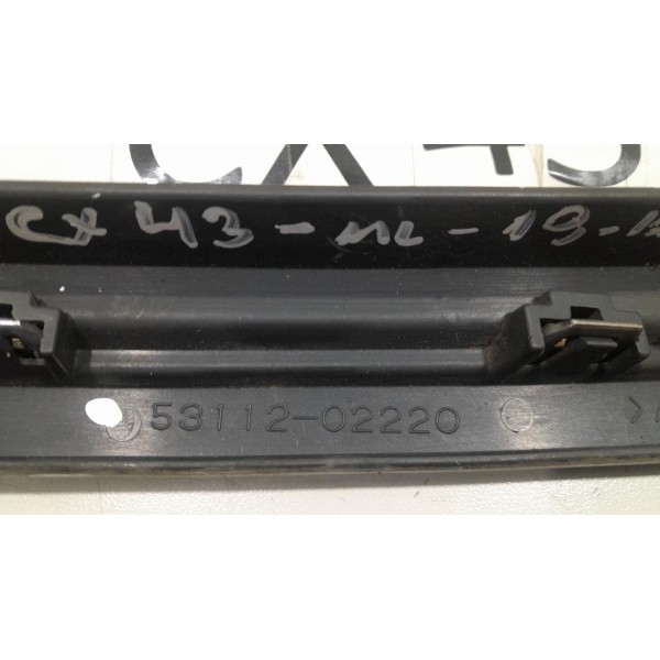 Moldura Radiador Esquerdo Corolla 2012/14 (5311202220) Orig Cinza-escuro