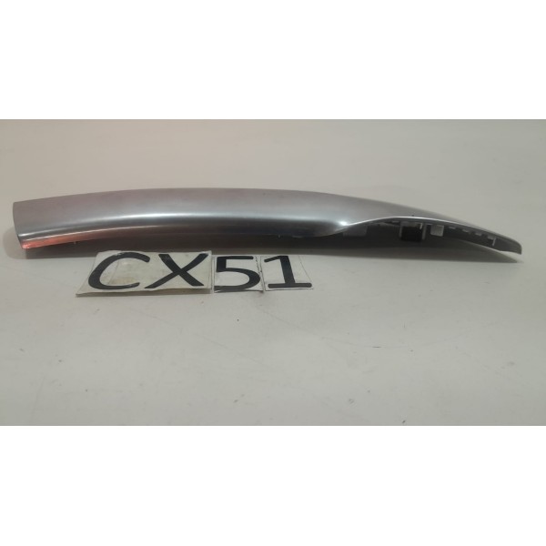 Moldura Puxador Porta D/e Citroen C3 13/17 96875583vv  Prateado