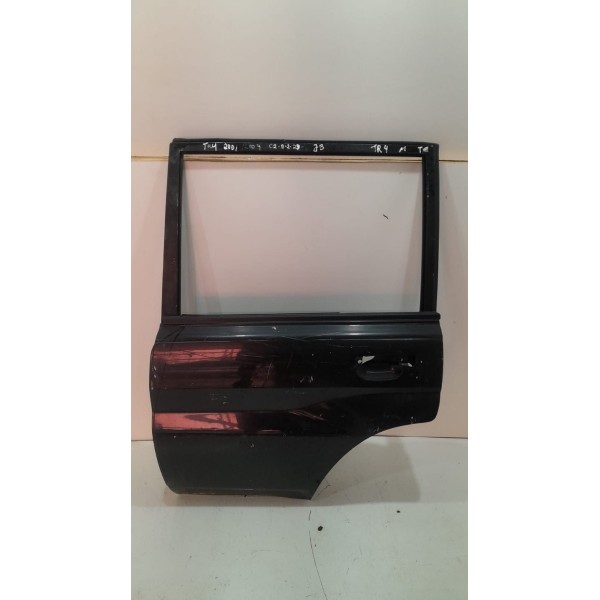 Porta Traseira Esquerda Tr4 2001 A 2009 (apenas Lata) Preto