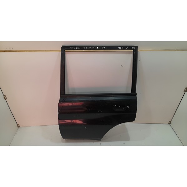 Porta Traseira Esquerda Tr4 2001 A 2009 (apenas Lata) Preto